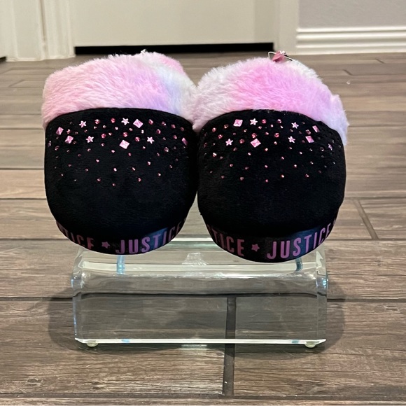 ✅ NEW! Justice For Girls Comfy Slippers - Picture 2 of 9